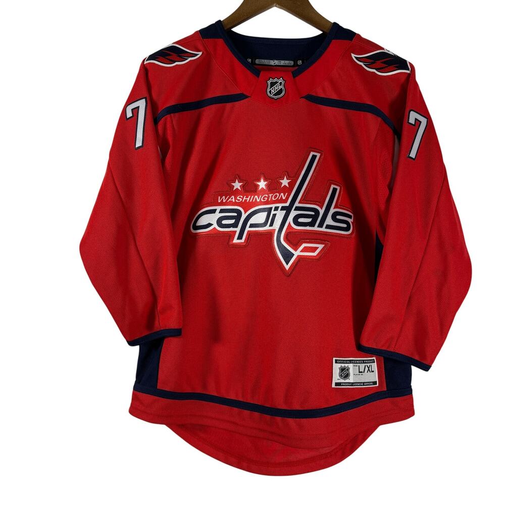 Washington Capitals NHL TJ Oshie #77 Youth Jersey Red Hockey Size L/XL